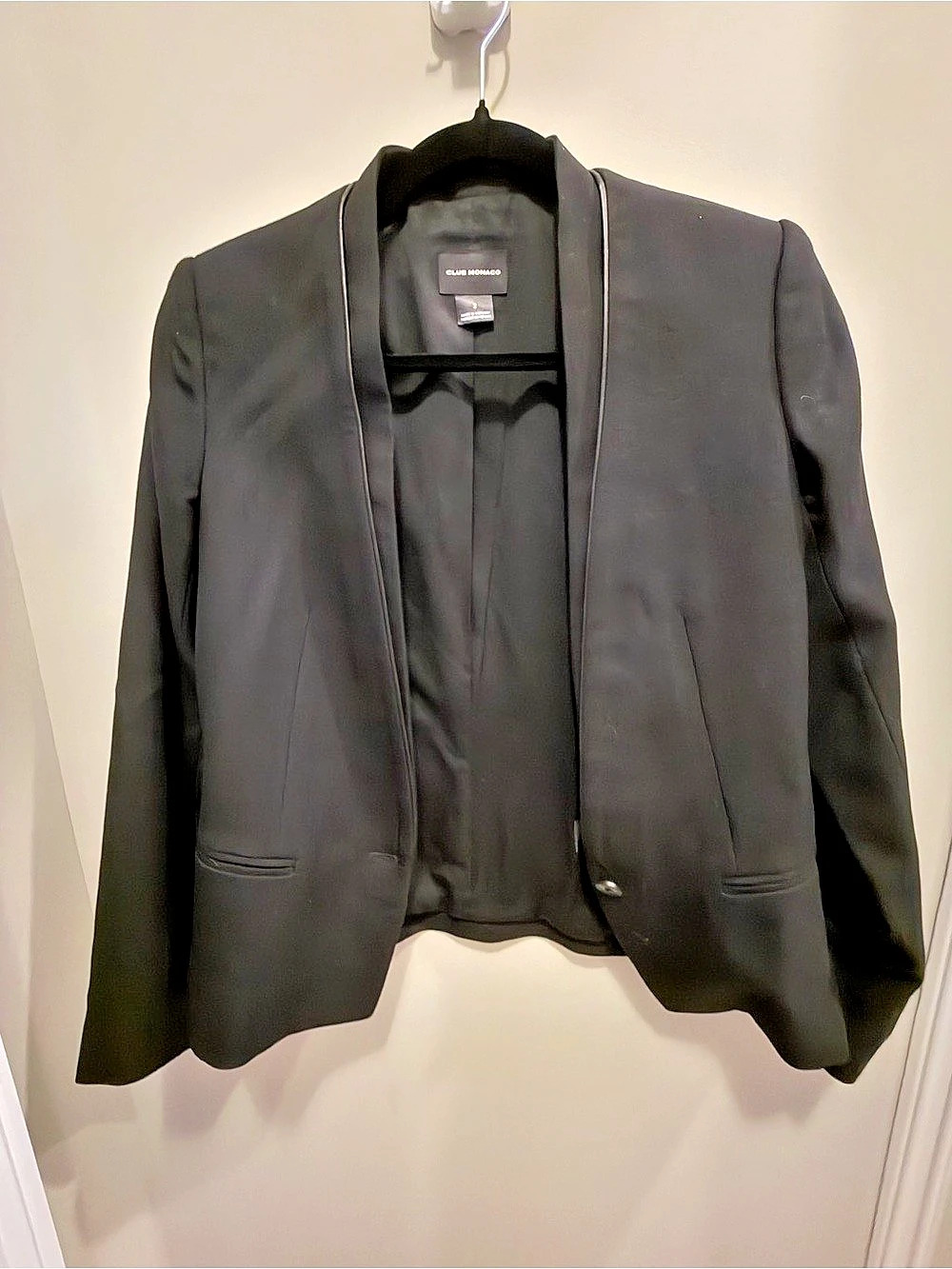 Club Monaco Black Blazer Size 2